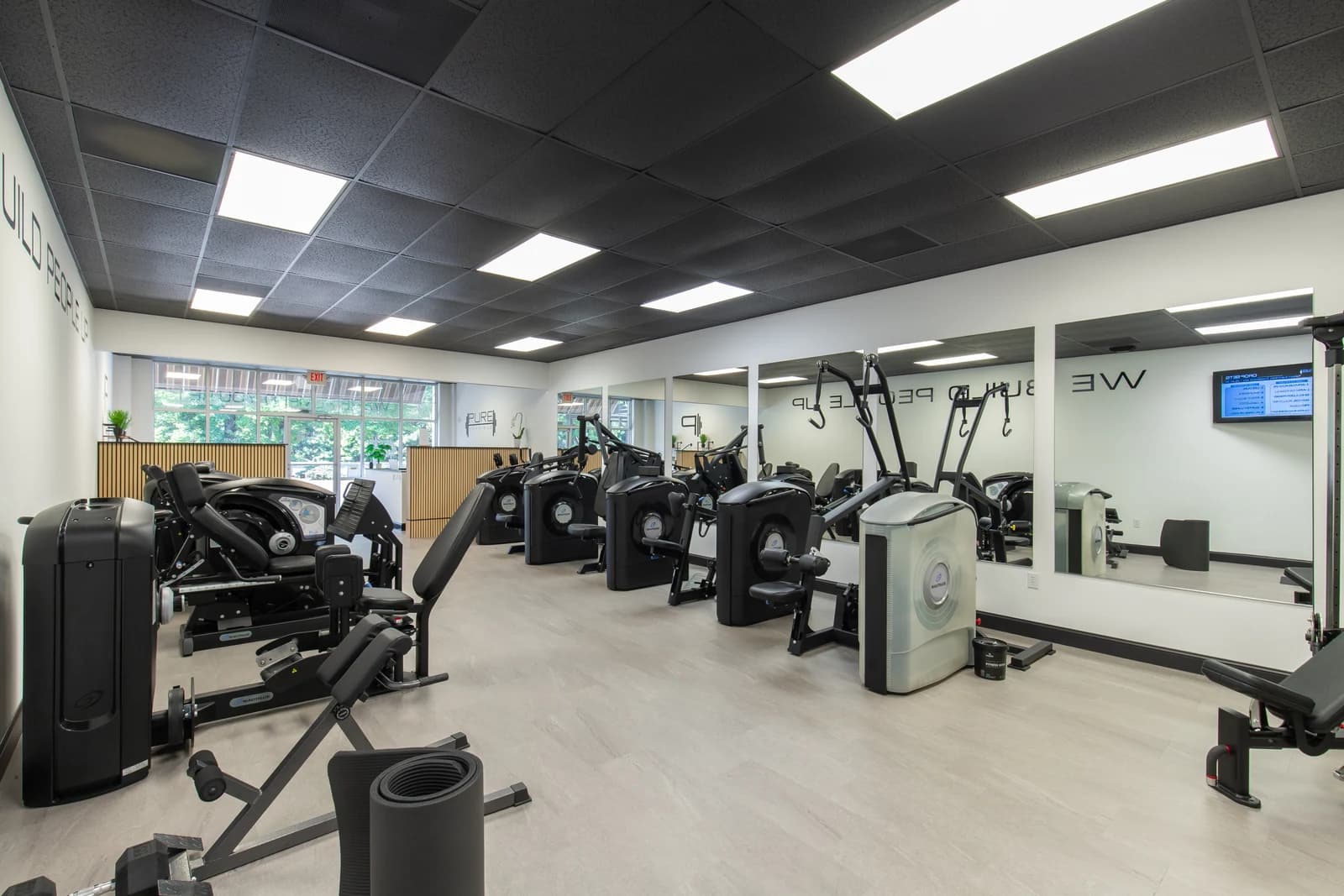 Pure Physique training facility, Fort Mill SC commercial upfit (photo 8)