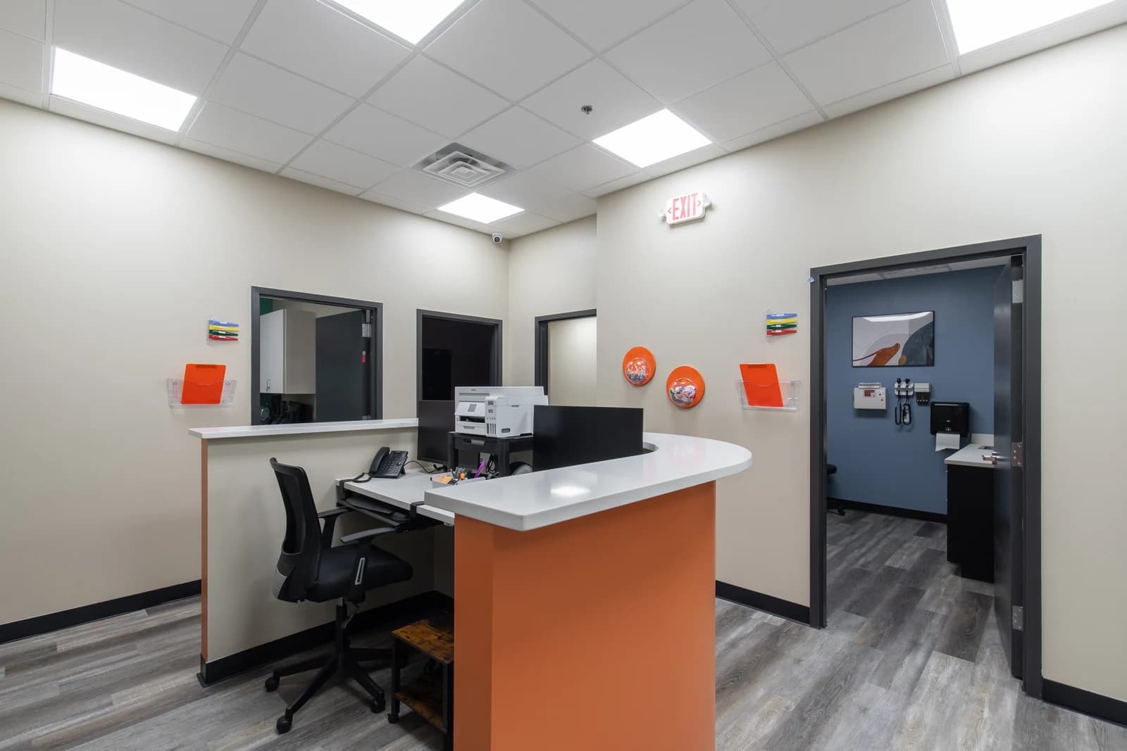 Broken to Better Urgent Care interior, Charlotte NC commercial upfit (photo 14)