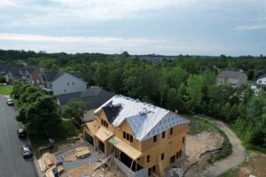 Roof Complete, Shingles Begin